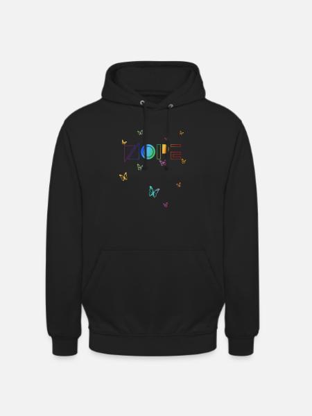 NOPE - sei kein ja-Sager! - Unisex Hoodie - Schwarz