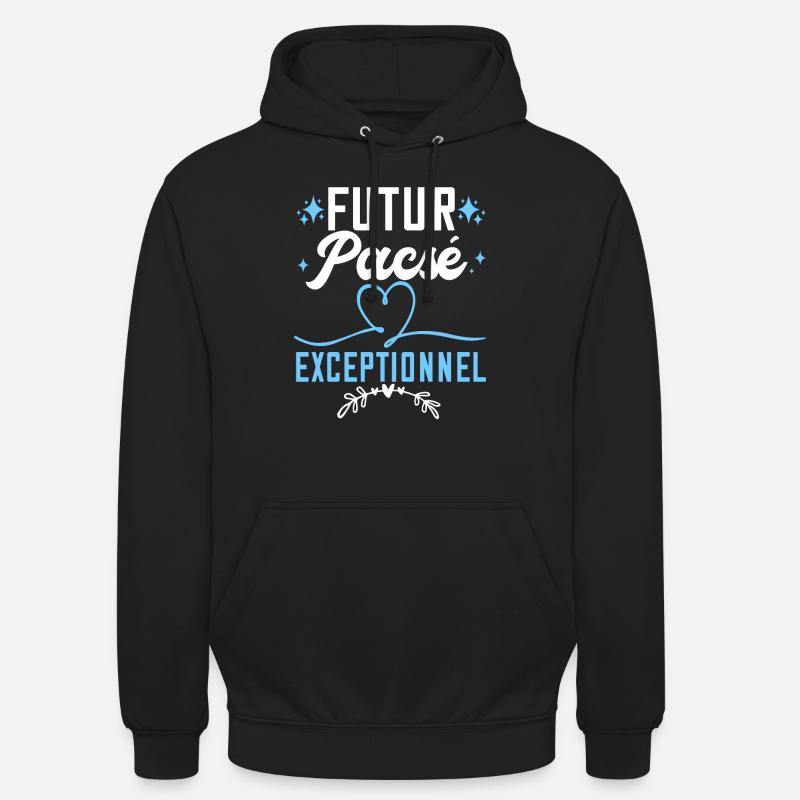 Futur Pacsé Exceptionnel - Sweat-shirt à capuche unisexe - noir
