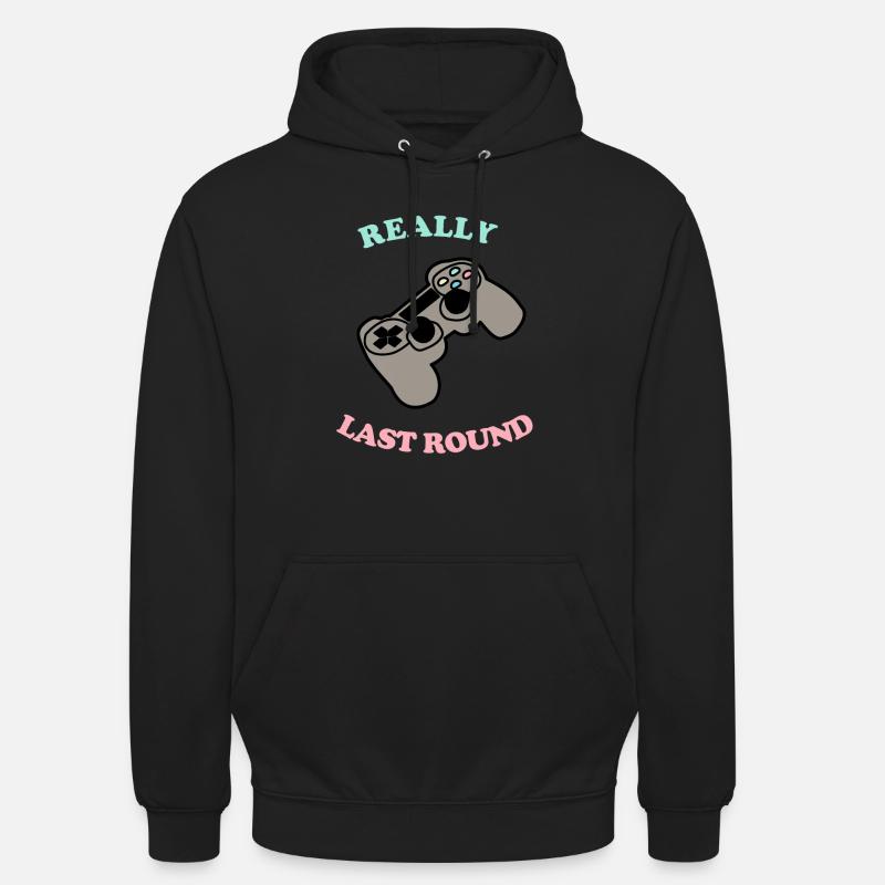 Controller Really Last Round - Unisex Hoodie - black