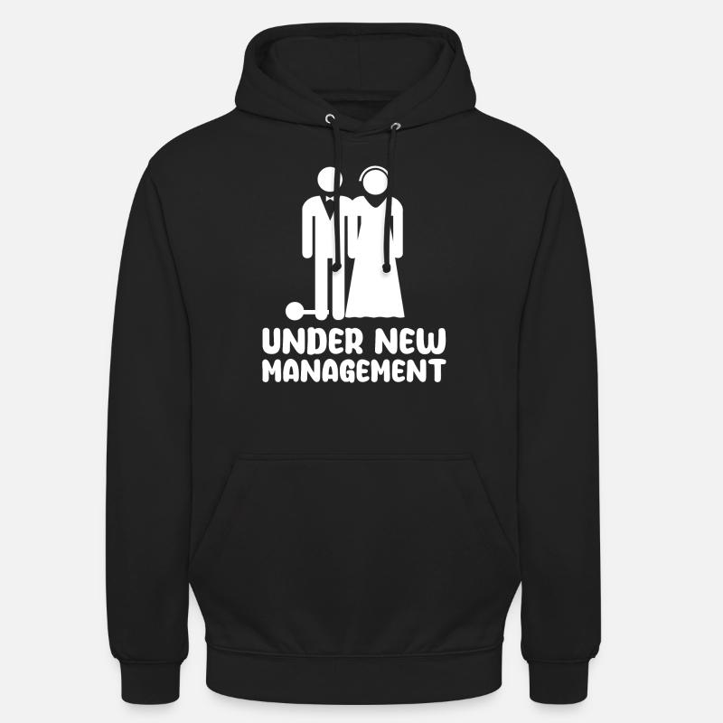 Sous la nouvelle direction - Sweat-shirt à capuche unisexe - noir