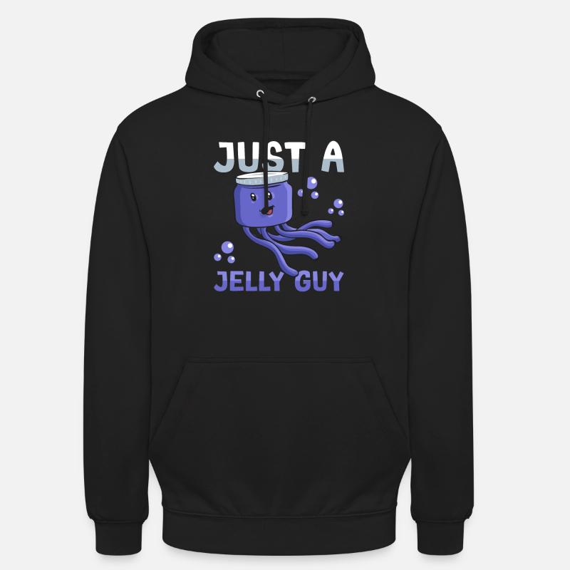 Méduses Plongée marine Méduses - Sweat-shirt à capuche unisexe - noir