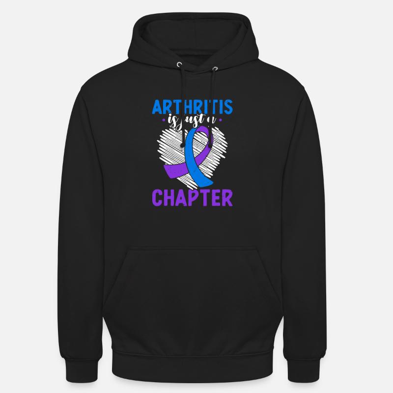L'arthrite n'est qu'un chapitre - Sweat-shirt à capuche unisexe - noir