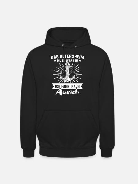 Aurich Auricher - Unisex Hoodie - Schwarz