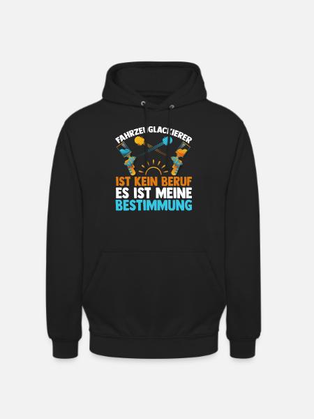 Lackierer Fahrzeuglackierer Autolackierer - Unisex Hoodie - Schwarz