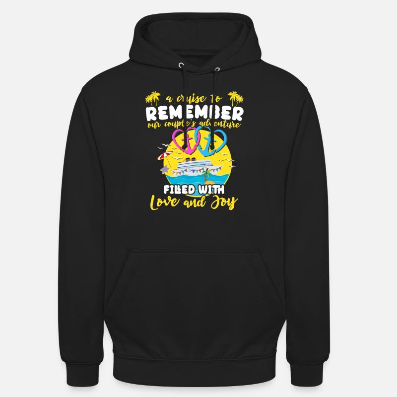 Kreuzfahrt Ehepaar - Unisex Hoodie - Schwarz