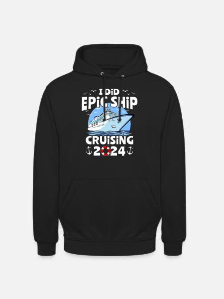 Cruise 2024 Cruise Ship - Unisex Hoodie - black