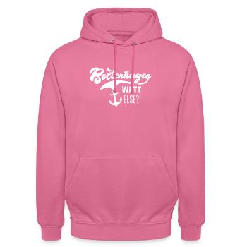 Boltenhagen Proverbs - Unisex Hoodie - pink - Front - Alina (178cm) & Michal (187cm)