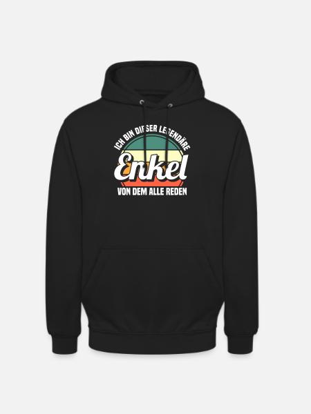 Enkel - Unisex Hoodie - Schwarz