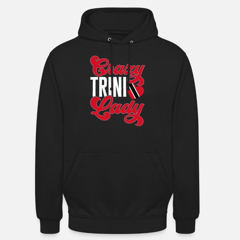 Drapeau de Trinité-et-Tobago - Sweat-shirt à capuche unisexe - noir