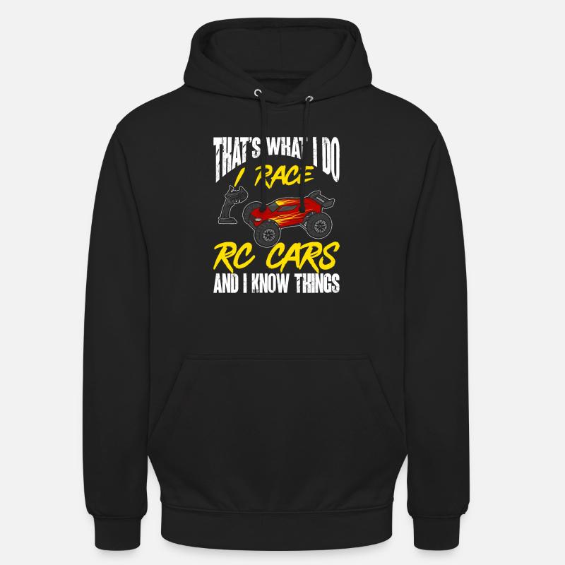 Voiture télécommandée RC Car - Sweat-shirt à capuche unisexe - noir