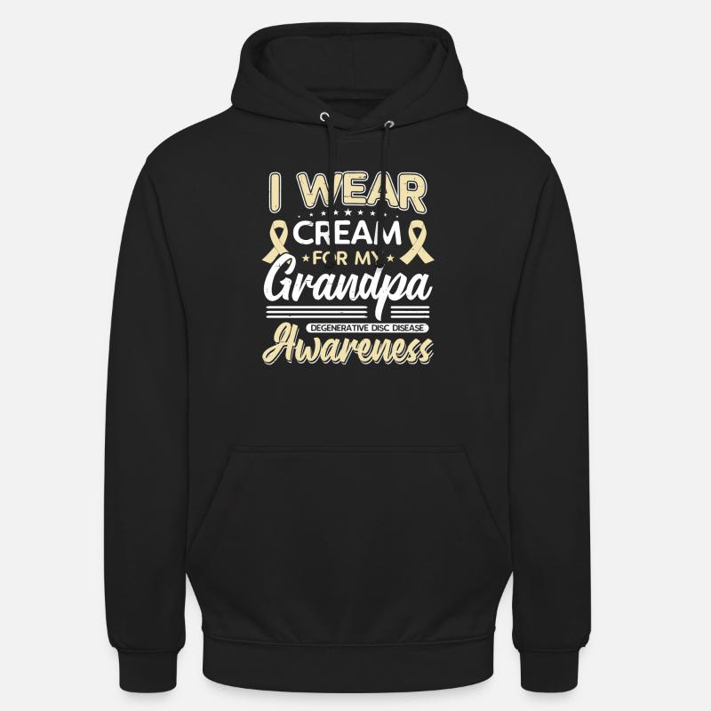 Discopathie dégénérative Ninja I - Sweat-shirt à capuche unisexe - noir