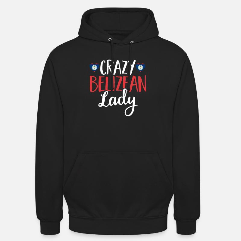 Belize Flagge Belizer - Unisex Hoodie - Schwarz