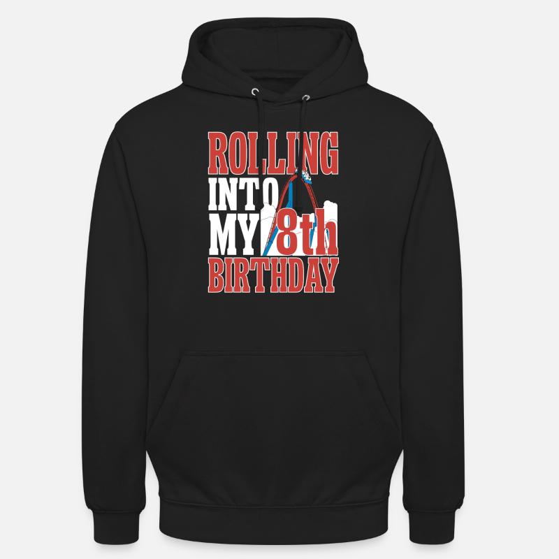 Achterbahn Rollercoaster Freizeitpark - Unisex Hoodie - Schwarz