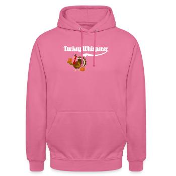 Turkey Thanksgiving - Unisex Hoodie - Pink - Vorne - Alina (178cm) & Michal (187cm)