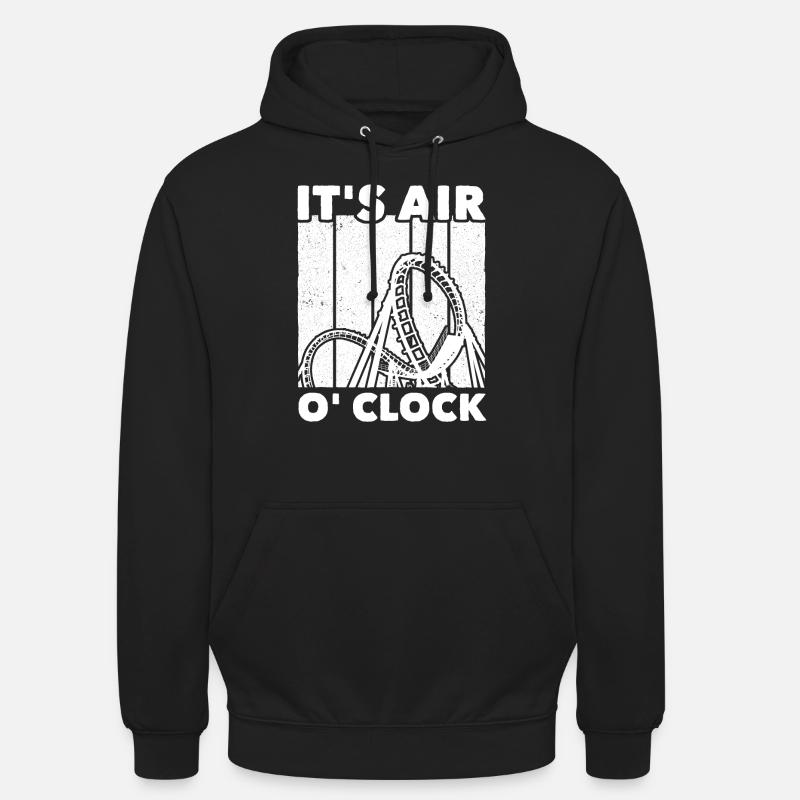 Achterbahn Roller Coaster - Unisex Hoodie - black