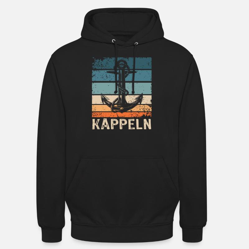 Kappeln Sprüche - Unisex Hoodie - Schwarz