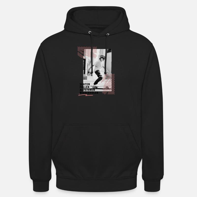 Skateboard Design Perfekt Jungen Geschenkidee Unisex Hoodie