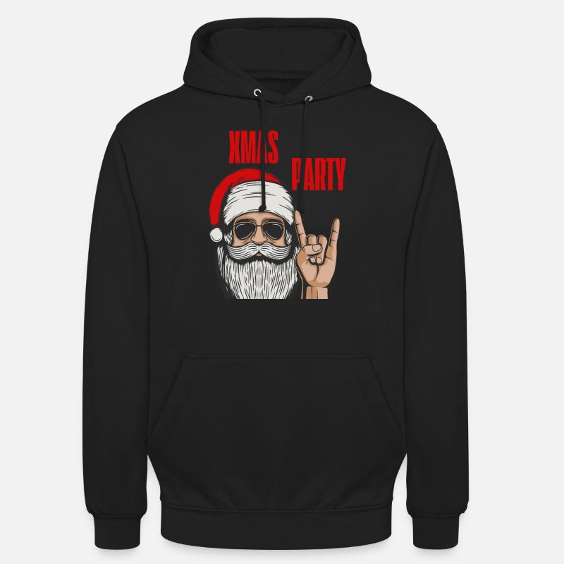 Cool Xmas Party | XMAS - Sweat-shirt à capuche unisexe - noir