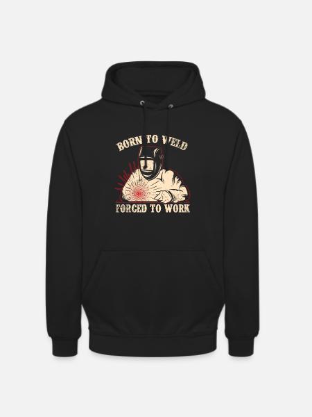Soudure Soudeur Ouvrier Soudure Travail des métaux - Sweat-shirt à capuche unisexe - noir