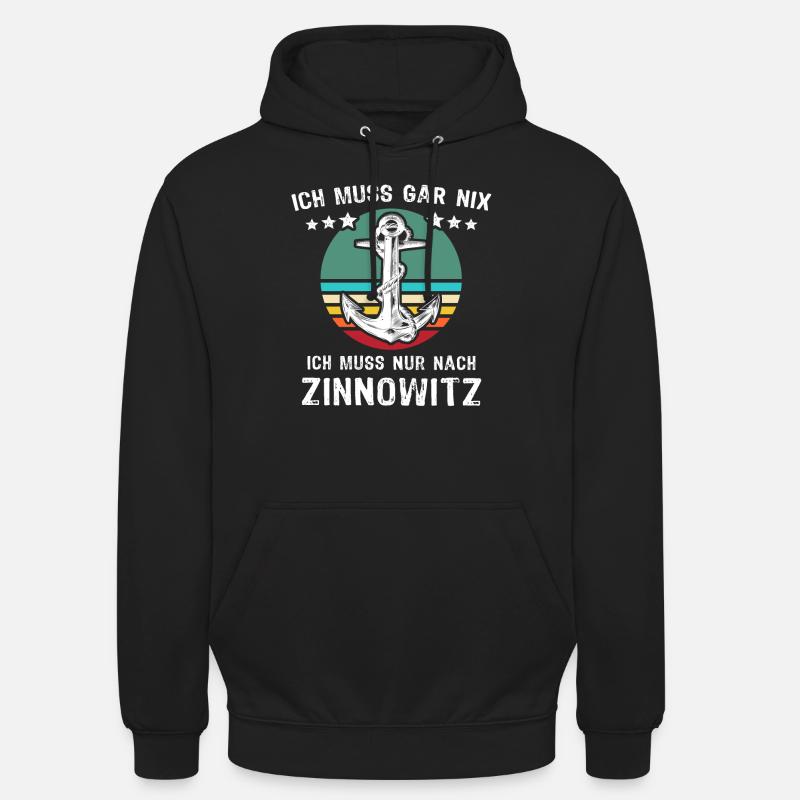 Zinnowitz Urlaub - Unisex Hoodie - Schwarz