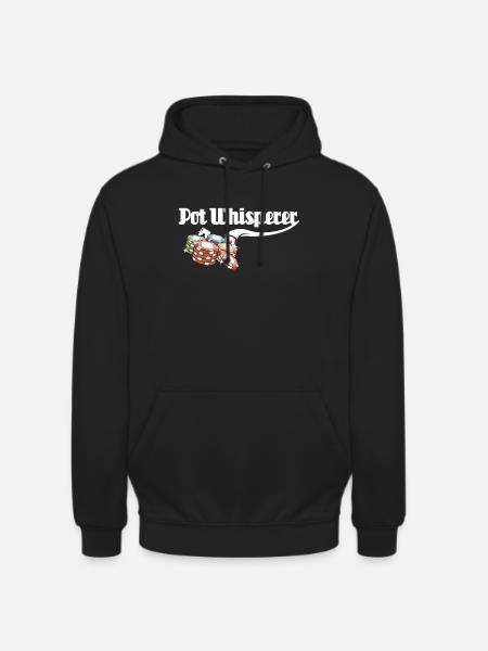 Pokerspieler - Unisex Hoodie - Schwarz