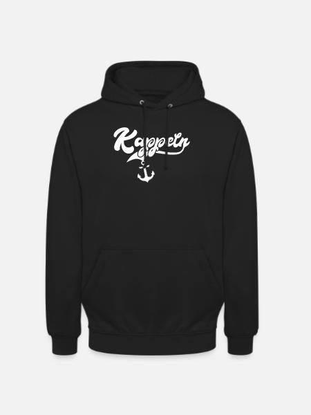 Dictons Kappeln - Sweat-shirt à capuche unisexe - noir