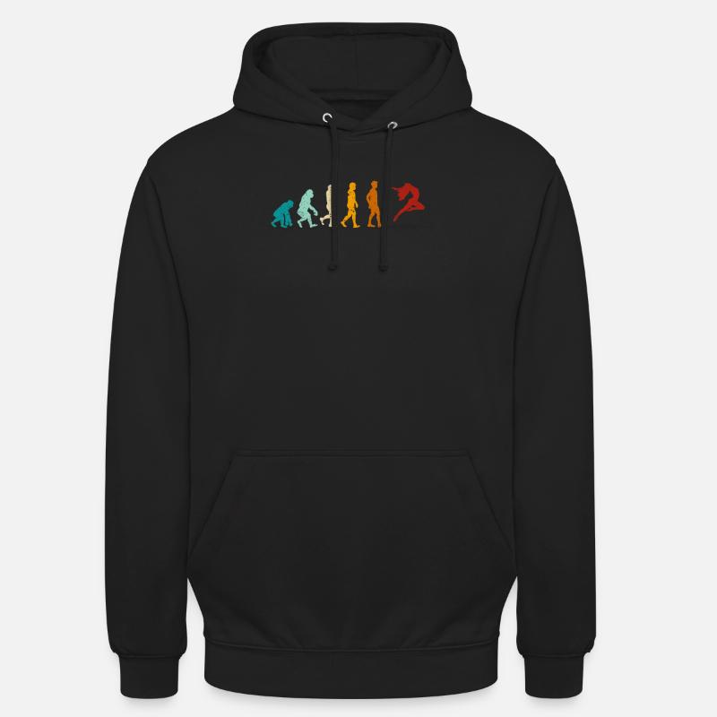 Danse Rétro Danse Evolution de Man Dancer Sweat-shirt à capuche unisexe