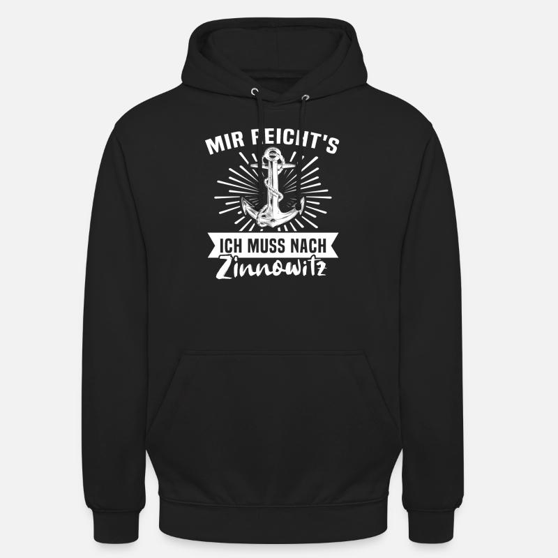Zinnowitz Zinnowitzer - Unisex Hoodie - Schwarz