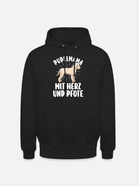 Dog Poodle - Unisex Hoodie - black