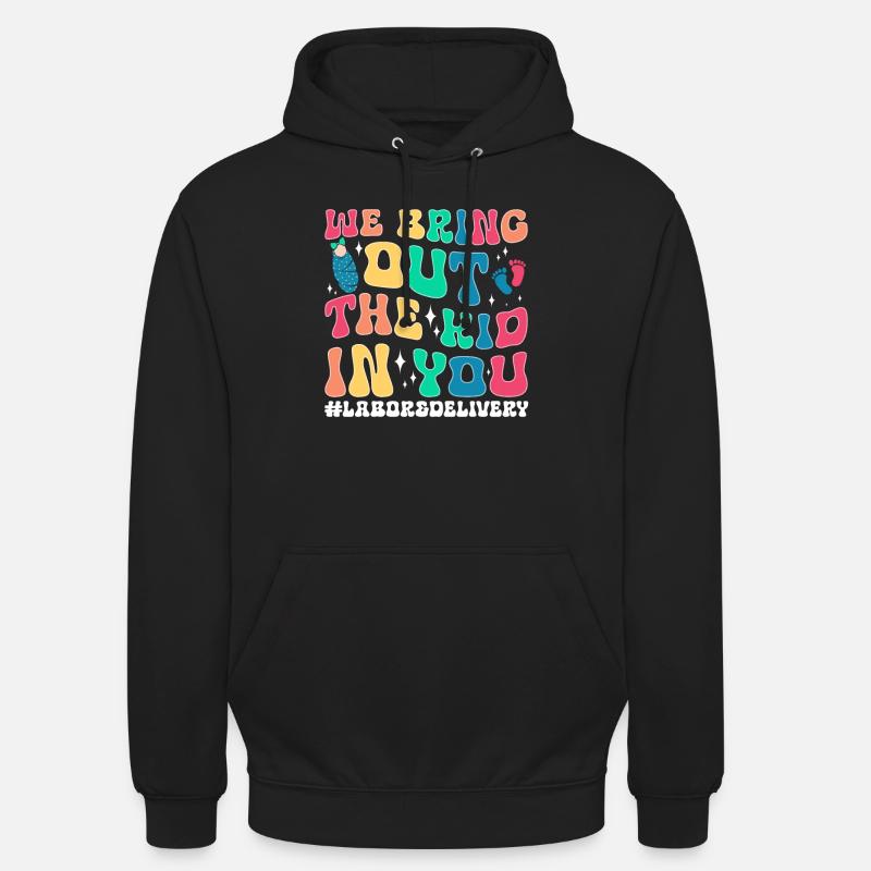 Krankenschwester Baby Entbindungsschwester - Unisex Hoodie - Schwarz