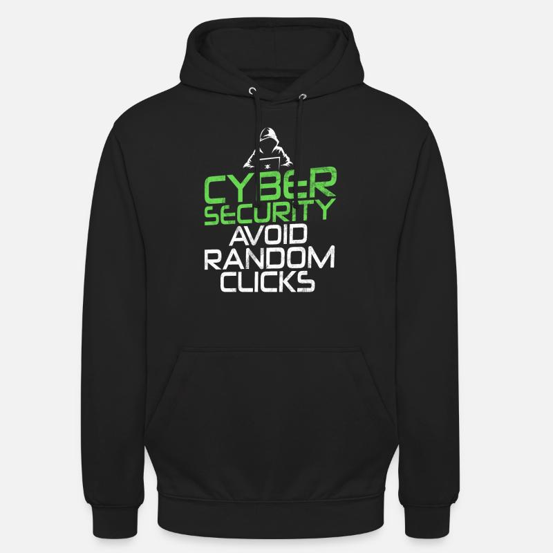 Cyber-sicherheits-hacker-hacking - Unisex Hoodie - Schwarz