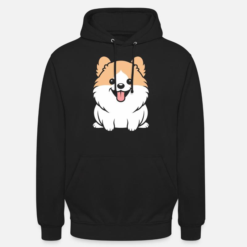 Spitz - Sweat-shirt à capuche unisexe - noir