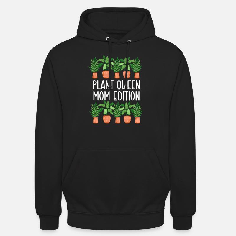 Pflanzenmutter Mutter Gartenpflanzen Blume - Unisex Hoodie - Schwarz