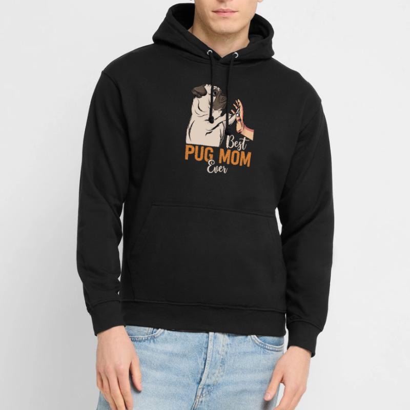 Beste Mopsmutter aller Zeiten Mops-Pullover Mopsmutter Mama Mopsmutter Unisex Hoodie