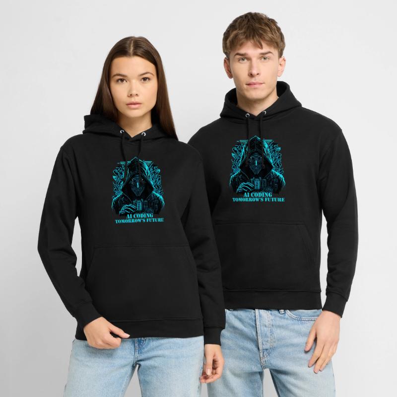 Artificial intelligence coding future Unisex Hoodie