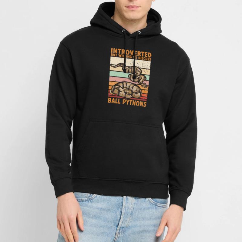 Ball Python Schlange Königspython Unisex Hoodie