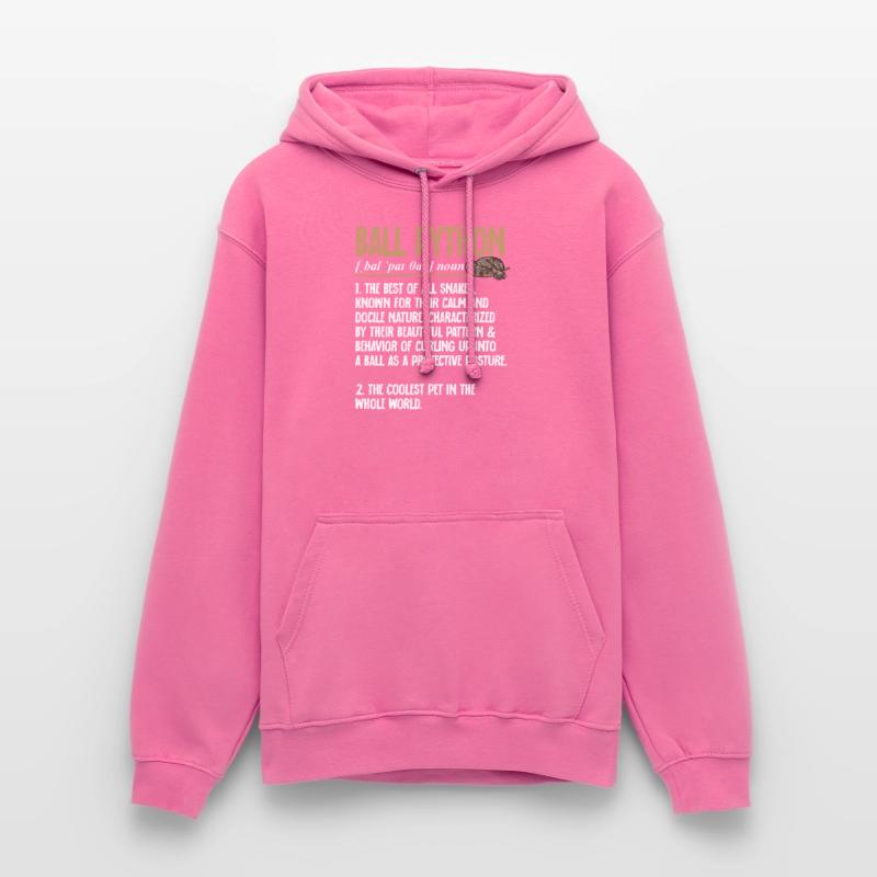 Ball Python Snake King Python Sweat-shirt à capuche unisexe