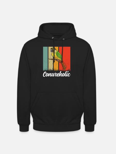 Molina Parakeet Parrot Bird Parakeet - Unisex Hoodie - black