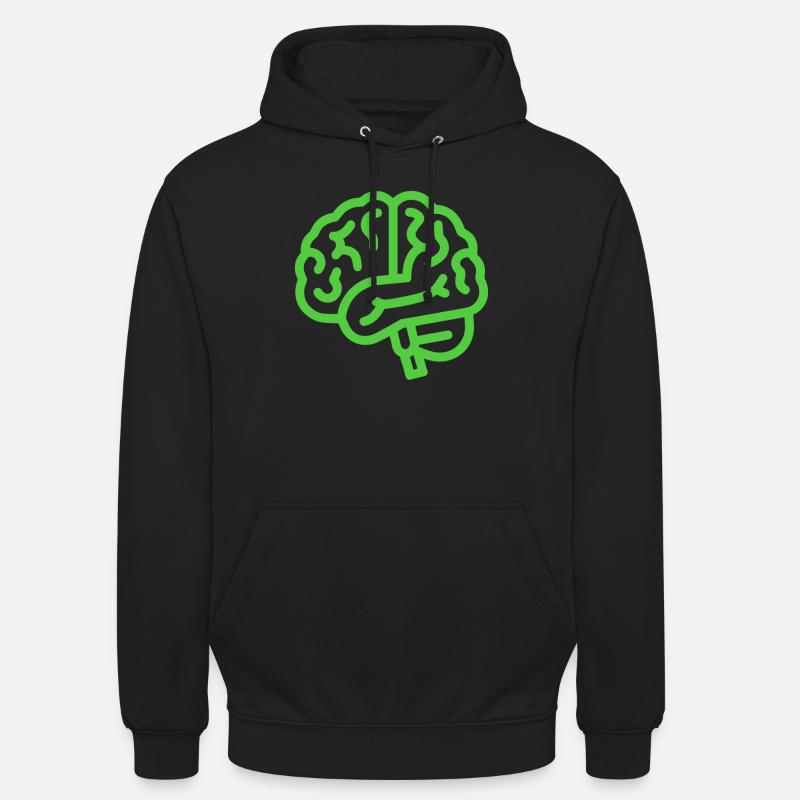 sensibilisation santé mentale - Sweat-shirt à capuche unisexe - noir