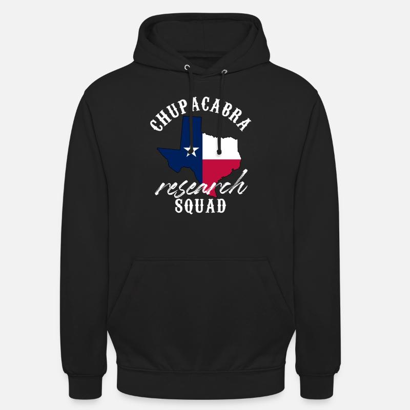 Chupacabra Research Squad Cache-cache Cryptide - Sweat-shirt à capuche unisexe - noir