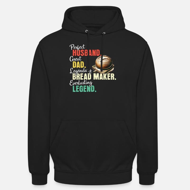Breadmaker Dad - Unisex Hoodie - black