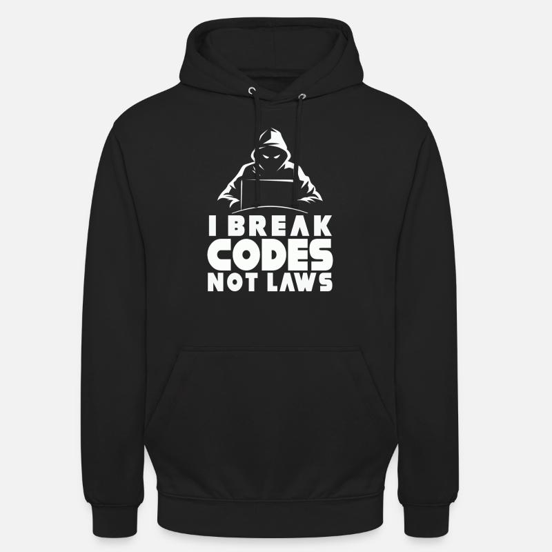 Ethical Hacker Cybersecurity Expertise - Unisex Hoodie - black