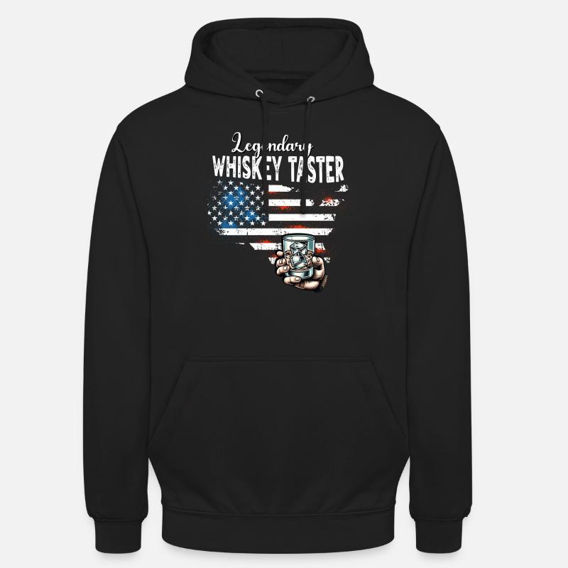 Whiskey Drinker US - Unisex Hoodie - black