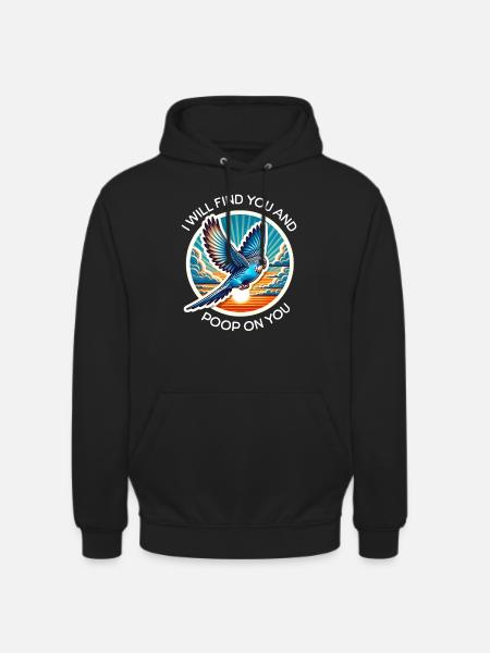 Budgie Sayings - Unisex Hoodie - black