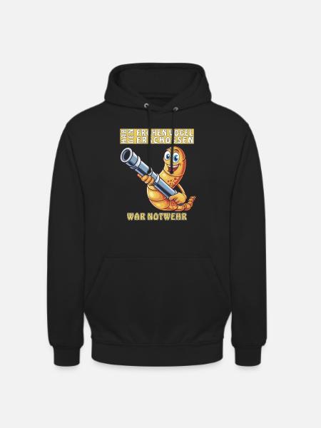 SHOT THE EARLY BIRD SELF-DEFENSE - Unisex Hoodie - black