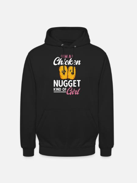 Chicken Nugget Lover Chicken Nuggets - Unisex Hoodie - black