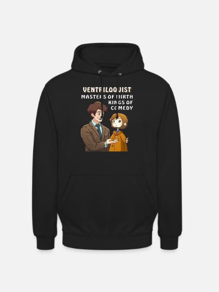 VENTRILOQUIST MASTERS OF MIRTH KINGS - Unisex Hoodie - black