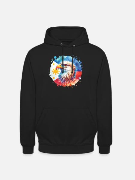 Monkey Eagle - Unisex Hoodie - black