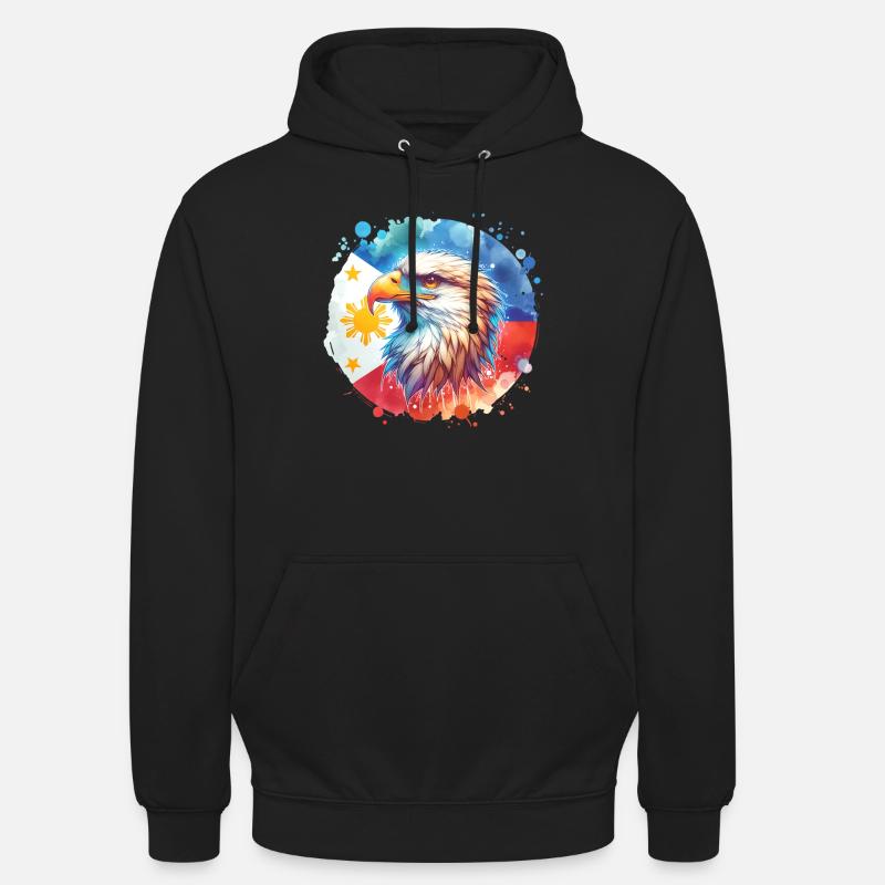 Monkey Eagle - Unisex Hoodie - black