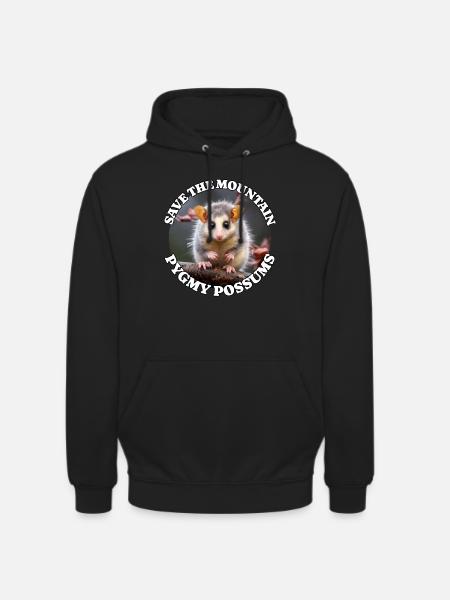 Sugar gliders - Unisex Hoodie - black